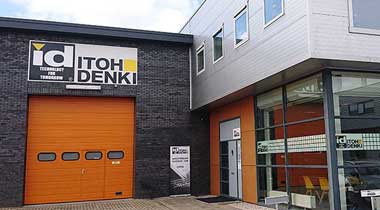 front of Itoh Denki Amsterdam technical center